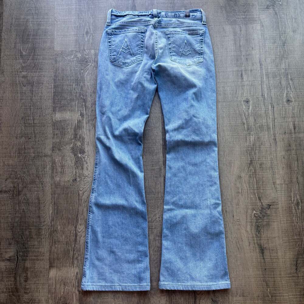 7 For All Mankind A-Pocket Flare Jeans Light Wash